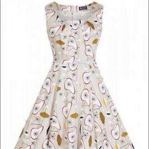 Lady V London Jasmine Dress In Art Deco